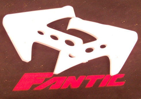 KÜHLERVERKLEIDUNG FANTIC SET 08-16 WEISS