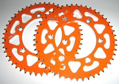 ALUMINIUM KETTENRAD KTM ORANGE