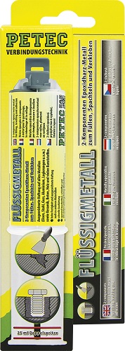 PETEC FLÜSSIGMETALL 2K 25ML