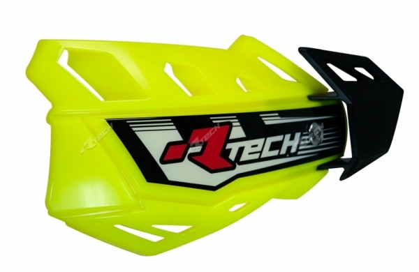 FLX HANDSCHUTZ SET MIT ANBAUKIT NEON-GELB