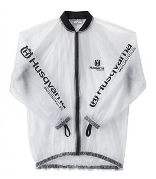 Husqvarna Rain Jacket Transparent